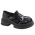 Patent Leather All-Match Clogs Platform Loafers